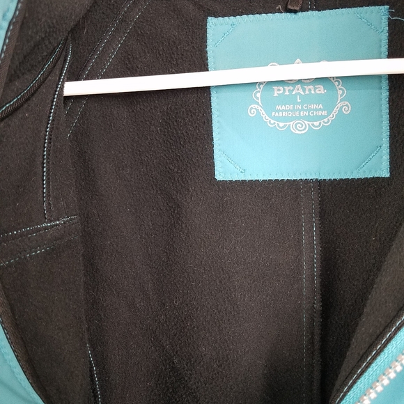 Prana Scuba fleece lined hooded jacket size large - Picture 7 of 7